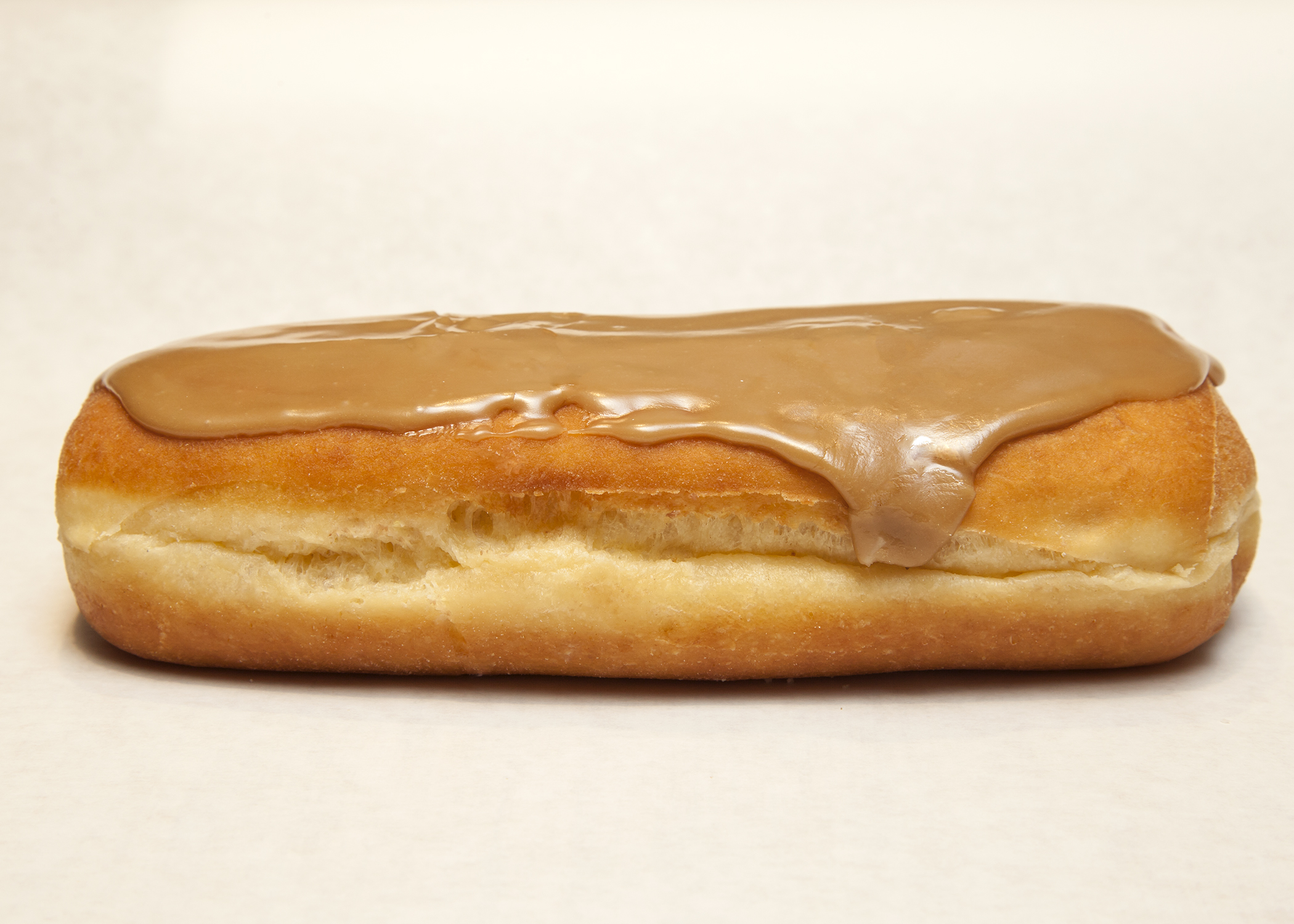Cream-filled Long John donut recipe